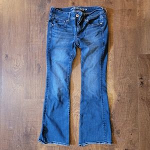 American Eagle kick boot jeans 4 Short